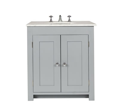 Bathroom vanity cabinet with undermount sink ...